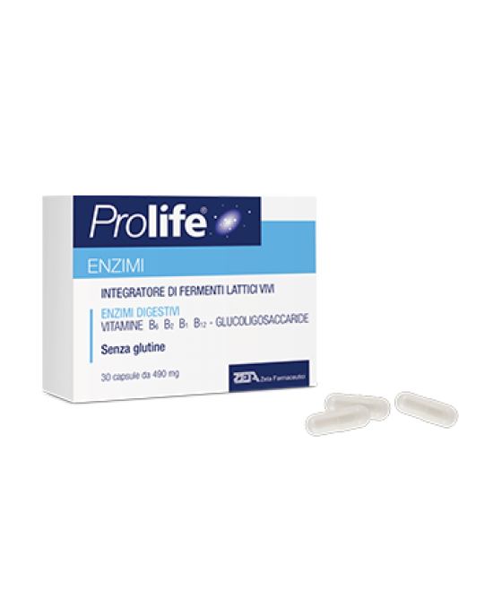 PROLIFE ENZIMI 30 CAPSULE - Farmafamily.it