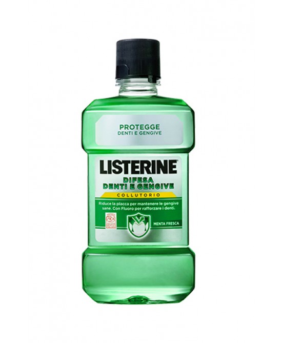 LISTERINE DIFESA DENTI E GENGIVE COLLUTORIO 500 ML - Farmafamily.it