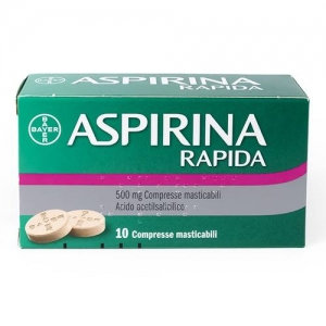 ASPIRINA RAPIDA*10CPRMAST500MG - Farmafamily.it