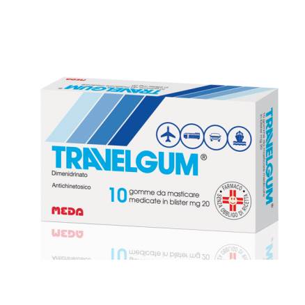 TRAVELGUM*10GOMME MAST 20MG - Farmafamily.it