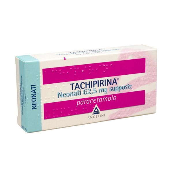 TACHIPIRINA*NEO 10SUPP 62,5MG - Farmafamily.it