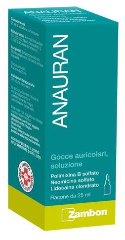 ANAURAN*GTT AURIC FL 25ML - Farmafamily.it