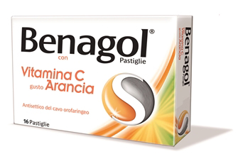 BENAGOL VIT C*16PAST ARANCIA - Farmafamily.it
