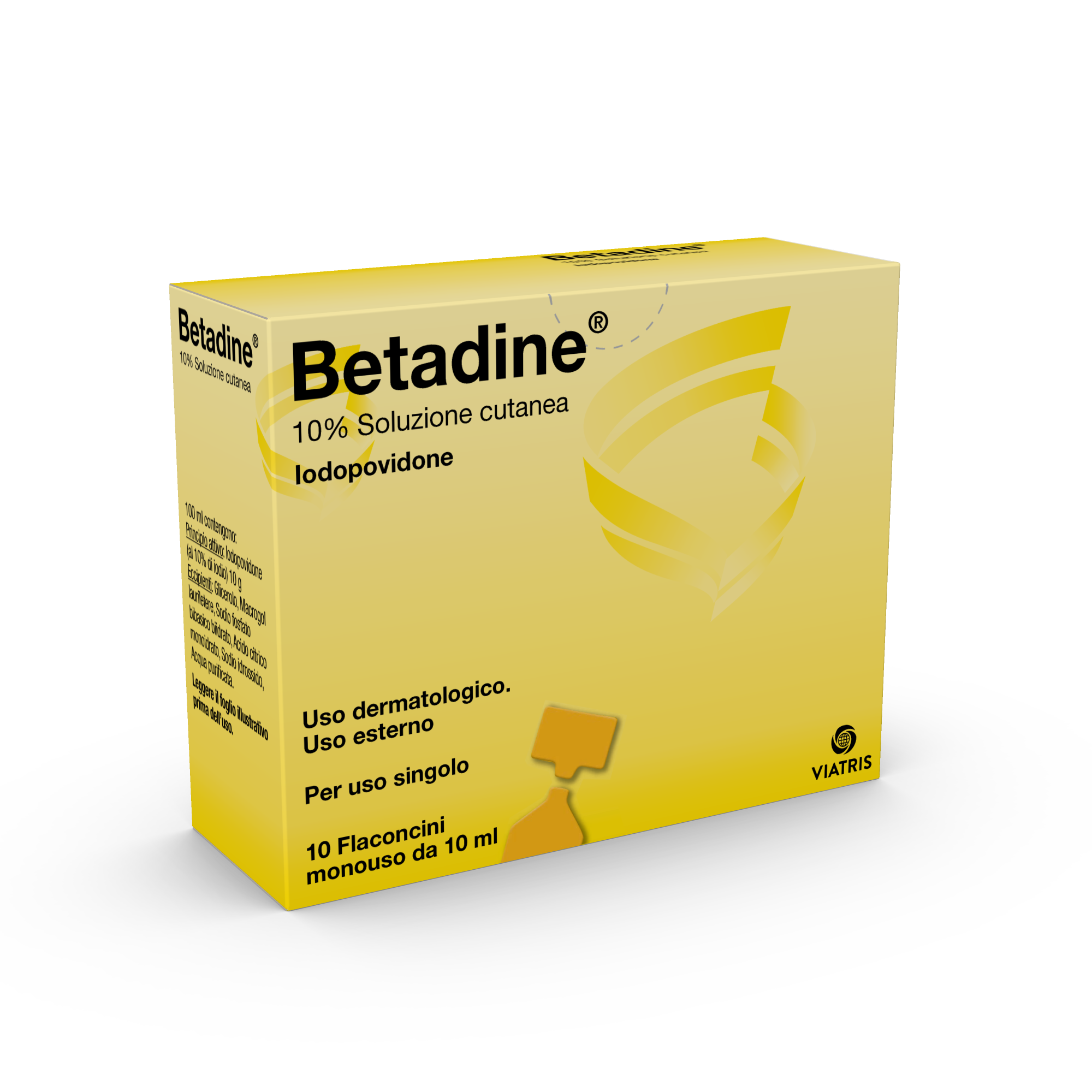 BETADINE*SOL CUT 10FL 10ML 10% - Farmafamily.it