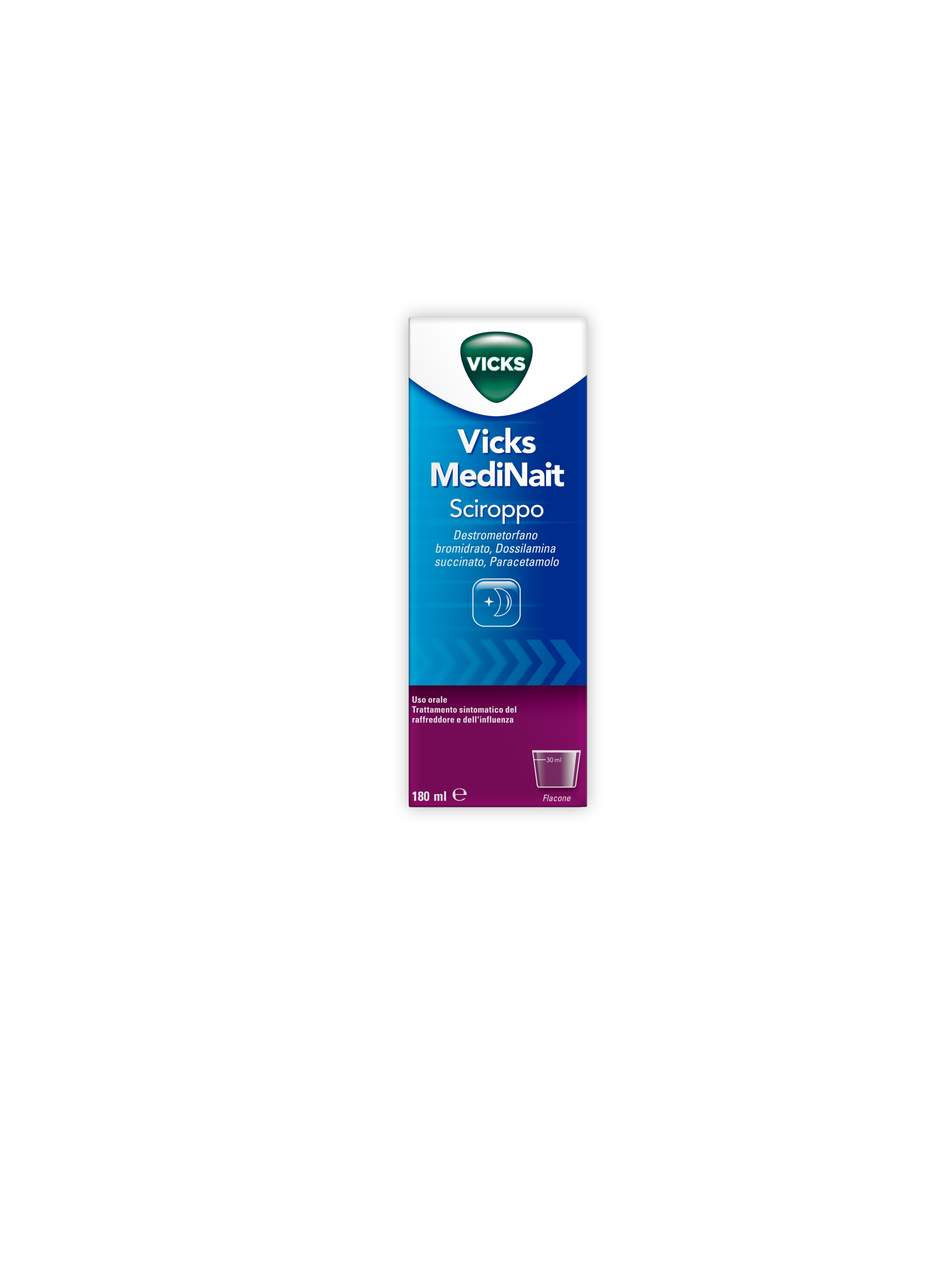 VICKS MEDINAIT*SCIR 180ML - Farmafamily.it