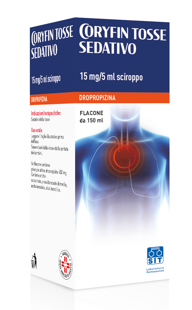 CORYFIN TOSSE SE*150ML15MG/5ML - Farmafamily.it