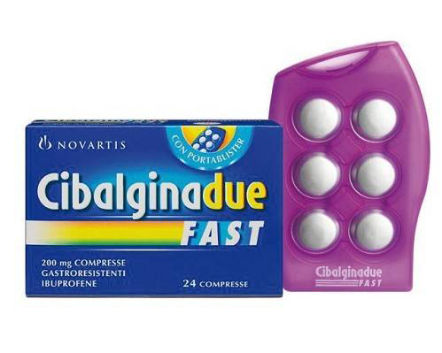 CIBALGINA DUE FAST*24CPR 200MG - Farmafamily.it