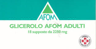 GLICEROLO AFOM*AD 18SUPP2250MG - Farmafamily.it