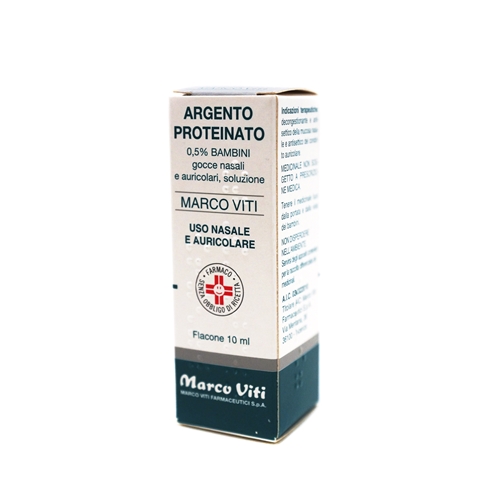 ARGENTO PROTEINATO*0,5% 10ML - Farmafamily.it