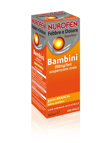 NUROFEN FEBBRE D*200MG/5ML ARANCIA - Farmafamily.it