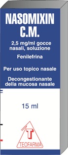 NASOMIXIN CM*GTT 15ML 2,5MG/ML - Farmafamily.it