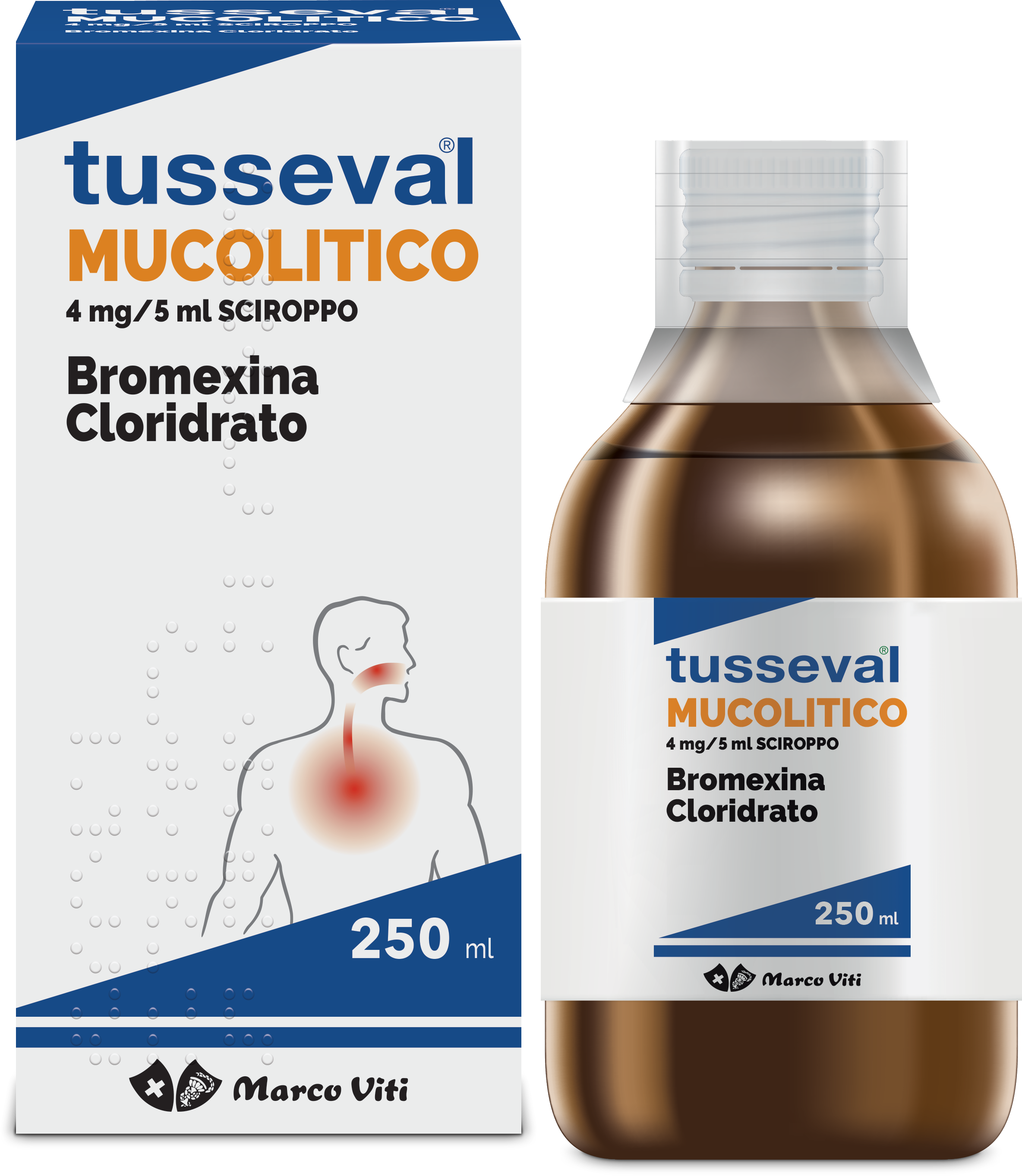 TUSSEVAL MUCOLITICO*SCIR 250ML - Farmafamily.it