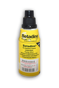 BETADINE*SOLUZ CUT 125ML 10% - Farmafamily.it