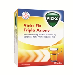 VICKS FLU TRIPLA A*OS 10BUST - Farmafamily.it