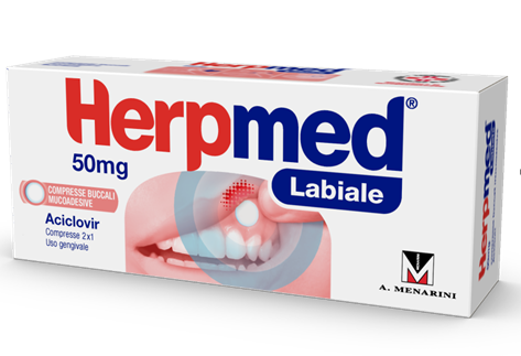 HERPMED LABIALE*2CPR BUCC 50MG - Farmafamily.it