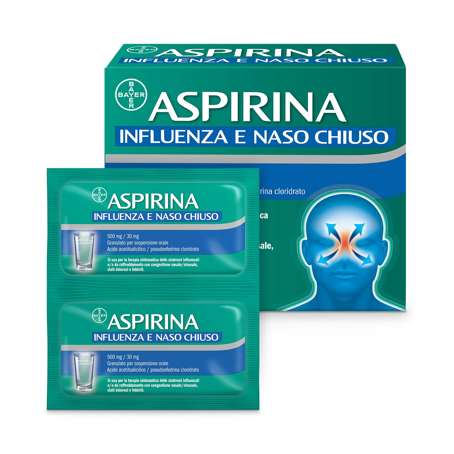 ASPIRINA INFLUENZA E NASO C*20 - Farmafamily.it
