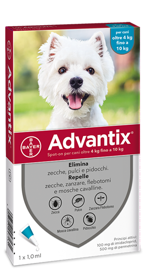 ADVANTIX SPOT ON*1PIP 4-10KG - Farmafamily.it