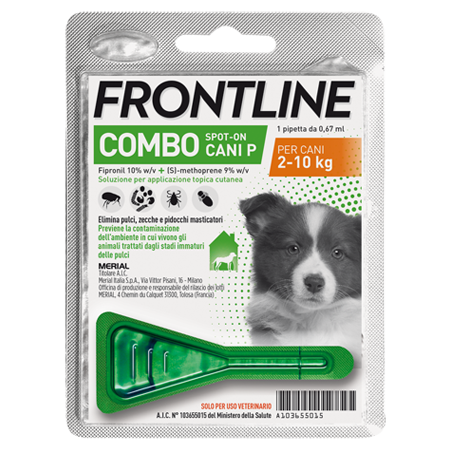FRONTLINE COMBO*1PIP 2-10KG CA - Farmafamily.it
