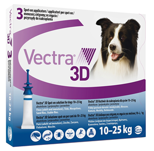 VECTRA 3D*3PIP 10-25KG BLU - Farmafamily.it