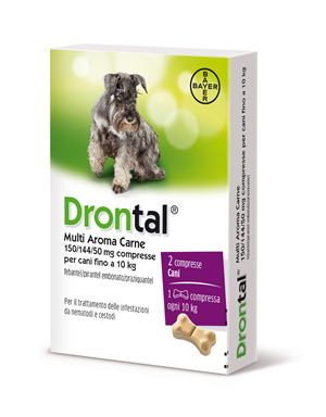 DRONTAL MULTI AR CARNE*2CPR - Farmafamily.it