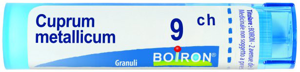 CUPRUM METALLICUM 9 CH GRANULI - Farmafamily.it