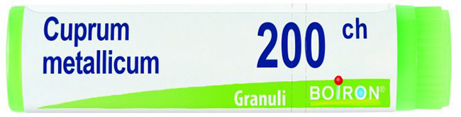 CUPRUM METALLICUM 200 CH GLOBULI - Farmafamily.it