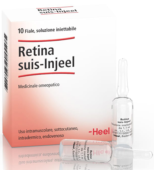 RETINA SUIS INJEEL 10 FIALE 1,1 ML HEEL - Farmafamily.it