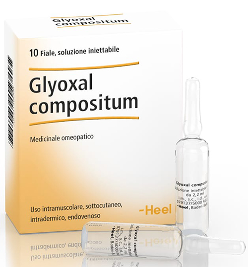 HEEL GLYOXAL COMPOSTIUM 10 FIALE DA 2,2 ML L'UNA - Farmafamily.it