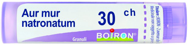 AURUM MURIATICUM NATR 30CH GRANULI - Farmafamily.it