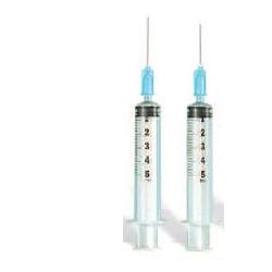 SIRINGA 5 ML AGO GAUGE 23 NUMERO 14 CONO CENTRALE 1 PEZZO - Farmafamily.it