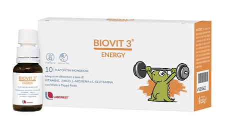 BIOVIT 3 ENERGY 10 FLACONCINI 10 ML - Farmafamily.it