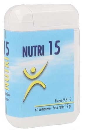 NUTRI 15 60 COMPRESSE - Farmafamily.it