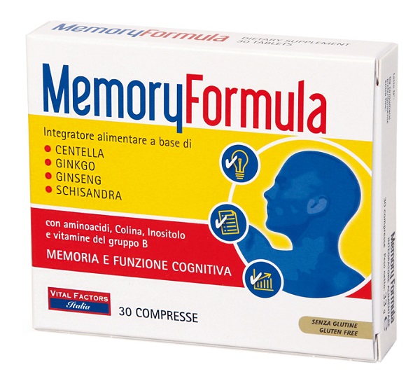 MEMORY FORMULA 30 COMPRESSE - Farmafamily.it
