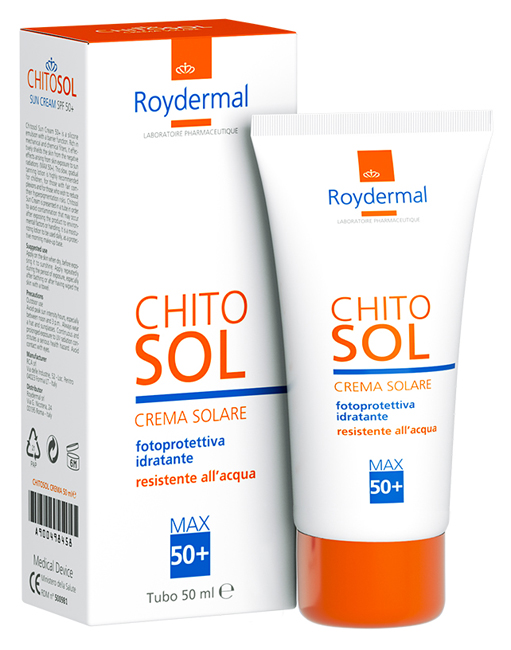 CHITOSOL CREMA SOLARE SPF50+ 50 ML - Farmafamily.it
