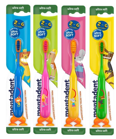 MENTADENT SPAZZOLINO KIDS 2-7 ANNI - Farmafamily.it