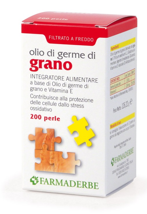 OLIO DI GERME DI GRANO 200 PERLE - Farmafamily.it