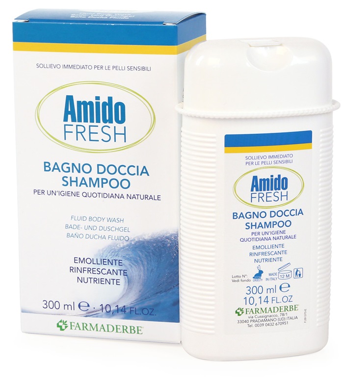 AMIDO FRESH BAGNO DOCCIA SHAMPOO 300 ML - Farmafamily.it