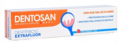 DENTOSAN EXTRAFLUOR DENTIFRICIO 75 ML - Farmafamily.it