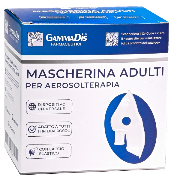 MASCHERINA IN PLASTICA UNIVERESALE AEROSOL GAMMADIS - Farmafamily.it