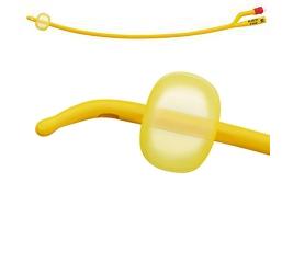 CATETERE FOLEY A MEDIA PERMANENZA  RUSCH GOLD PLUS A 2 VIE IN SILKOLATEX LATTICE-SILICONE PER ADULTO CH20 LUNGHEZZA 40 CM PUNTA CILINDRICA A 2 FORI PALLONCINO 5-15 ML 1 PEZZO - Farmafamily.it