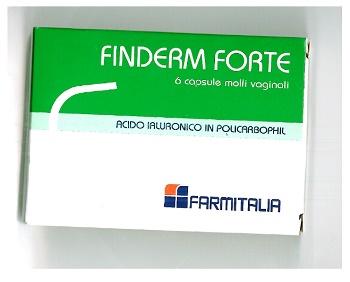 FINDERM FORTE CAPSULE MOLLI VAGINALI CONFEZIONE DA 6 PEZZI - Farmafamily.it