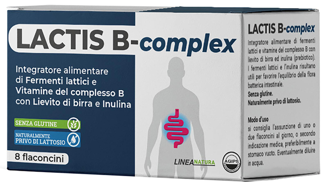 LACTIS B-COMPLEX 8 FLACONCINI 10 ML - Farmafamily.it