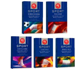 GINOCCHIERA PIC SPORT 222712 ELASTICA MONO ESTENSIBILE PER FISSARE STABILIZZARE E CONTENERE LE ARTICOLAZIONI MISURA SMALL - Farmafamily.it