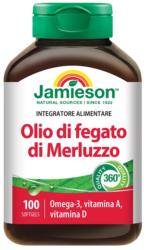 OLIO DI FEGATO DI MERLUZZO 100 PERLE - Farmafamily.it