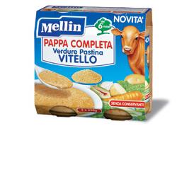 MELLIN PAPPA COMPLETA VITELLO 250 G 2 PEZZI - Farmafamily.it