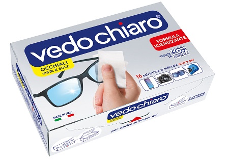 VEDOCHIARO OCCHIALI 16 SALVIETTE UMIDIFICATE - Farmafamily.it