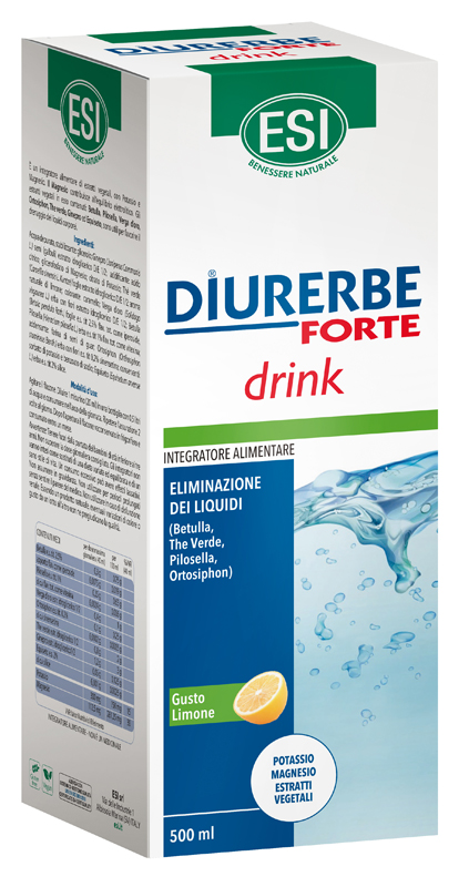 ESI DIURERBE FORTE DRINK LIMONE 500 ML - Farmafamily.it
