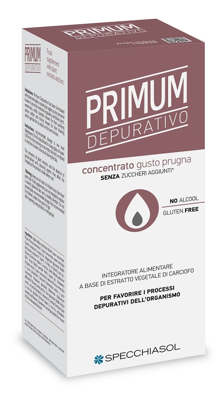 PRIMUM DEPURATIVO PRUGNA 250 ML - Farmafamily.it