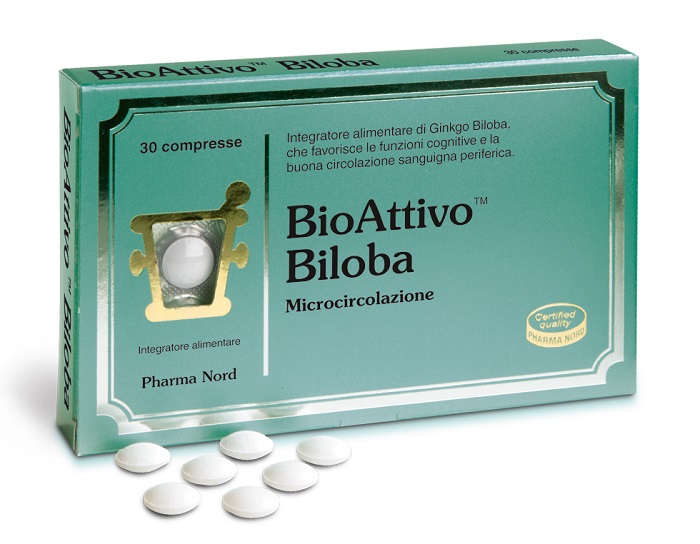 BIOATTIVO BILOBA 30 COMPRESSE - Farmafamily.it