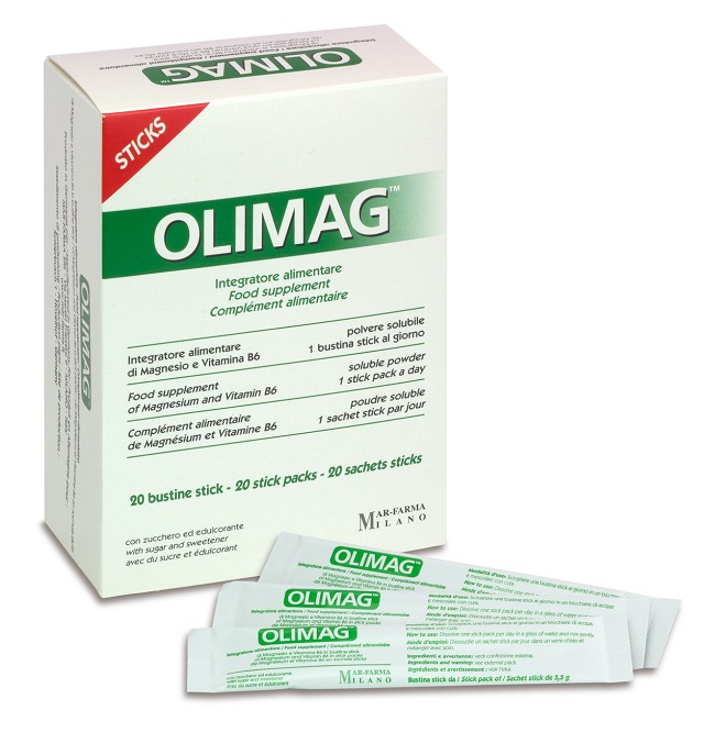 OLIMAG STICK 20 POLVERE - Farmafamily.it